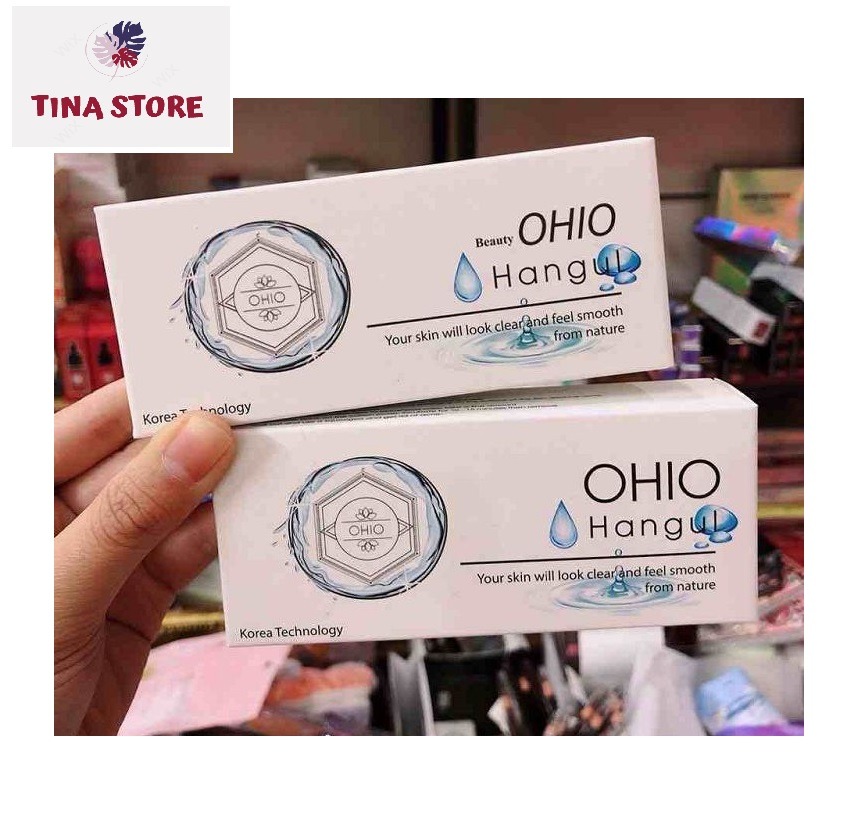 Bộ 2 hộp ủ mụn ohio hangul – đánh bay mụn đầu đen, mụn cám - mẫu chuẩn