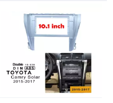 Mặt dưỡng lắp màn hình 10Inc xe Toyota Camry 2015-2017- CÓ JACK NGUỒN ZIN