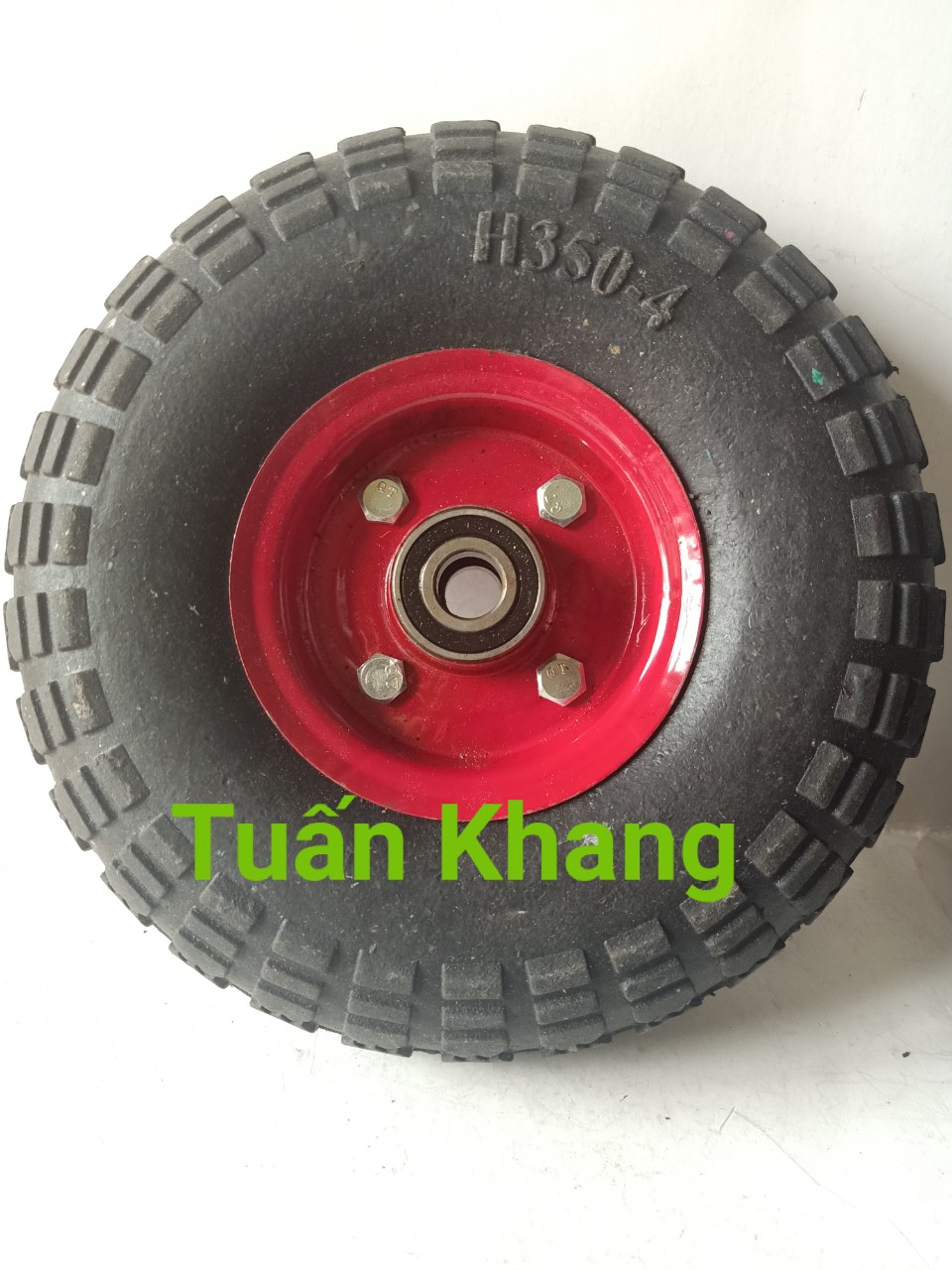 Bánh xe đẩy đăc ruột 25cm ( mã 350-4) có vòng bi