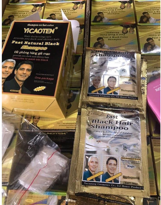 Gội đen tóc, gội đen phủ bạc, gội đen nhân sâm, gội là đen YICAOTEN