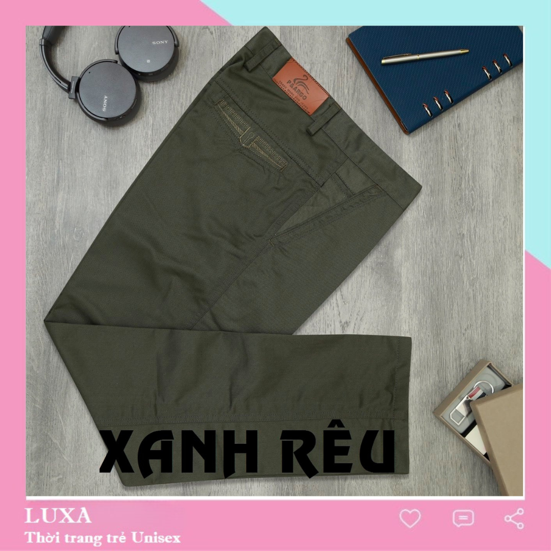 [HCM]Quần Kaki Nam Trung Niên Ống Đứng Thời Trang Công Sở