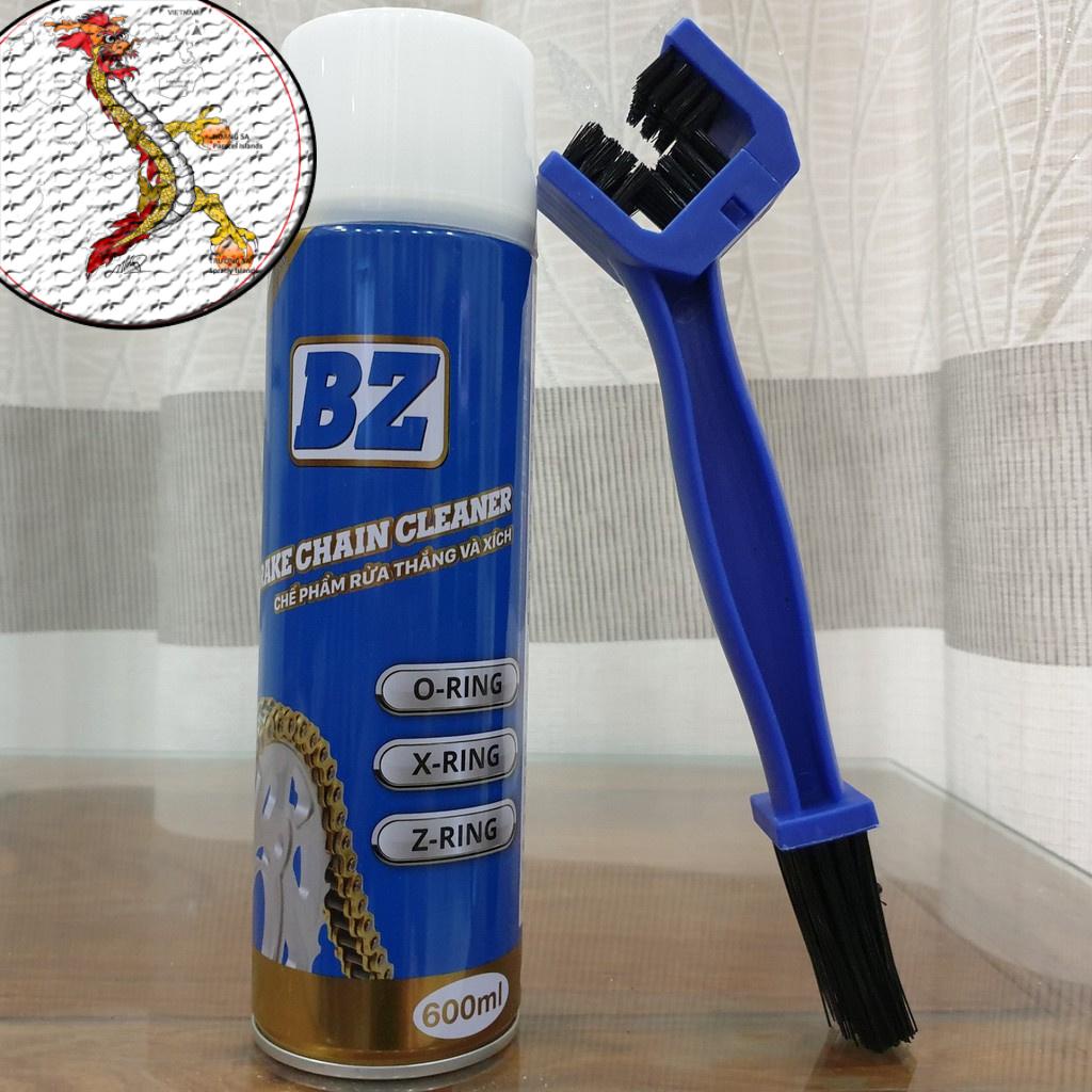 -dung dich vệ sinh sên cao cấp- chai rửa sên/ vệ sinh sên bz 600ml, khách mua sản phẩm vệ sinh sên bz được mua kèm bàn chải 3d giá tốt