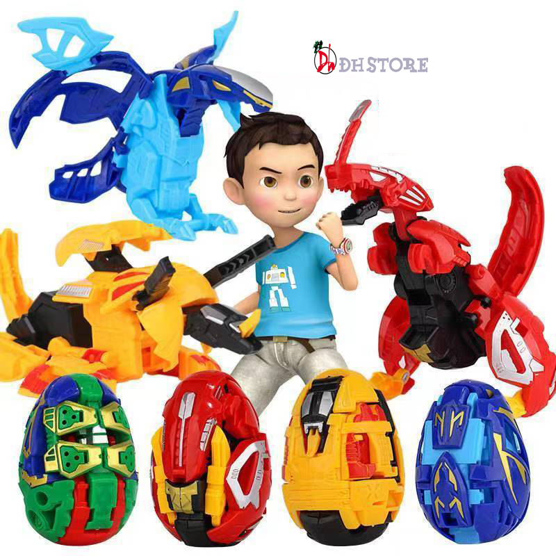 Đồ chơi trứng khủng long biến hình robot cho bé