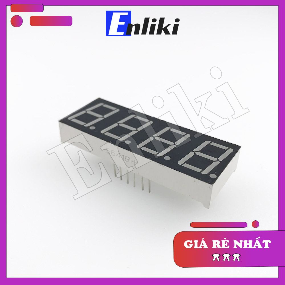 Led 7 thanh 0.56inch 4 số màu đỏ