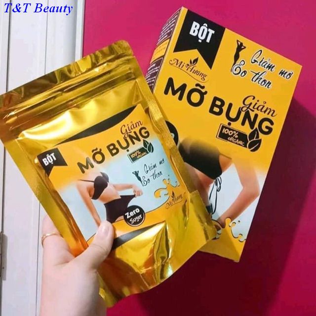 Bột giảm mỡ bụng mị hương