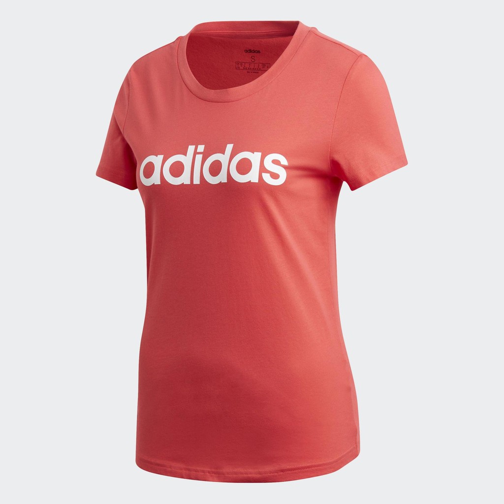 Áo Tee adidas Nữ Áo phông Essentials Linear Màu hồng FM6427
