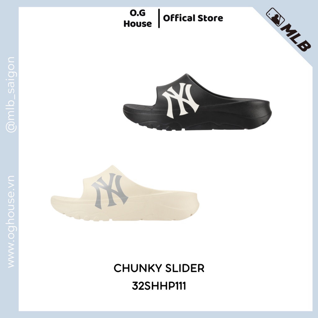 Dép mlb chunky slide - chính hãng 100%
