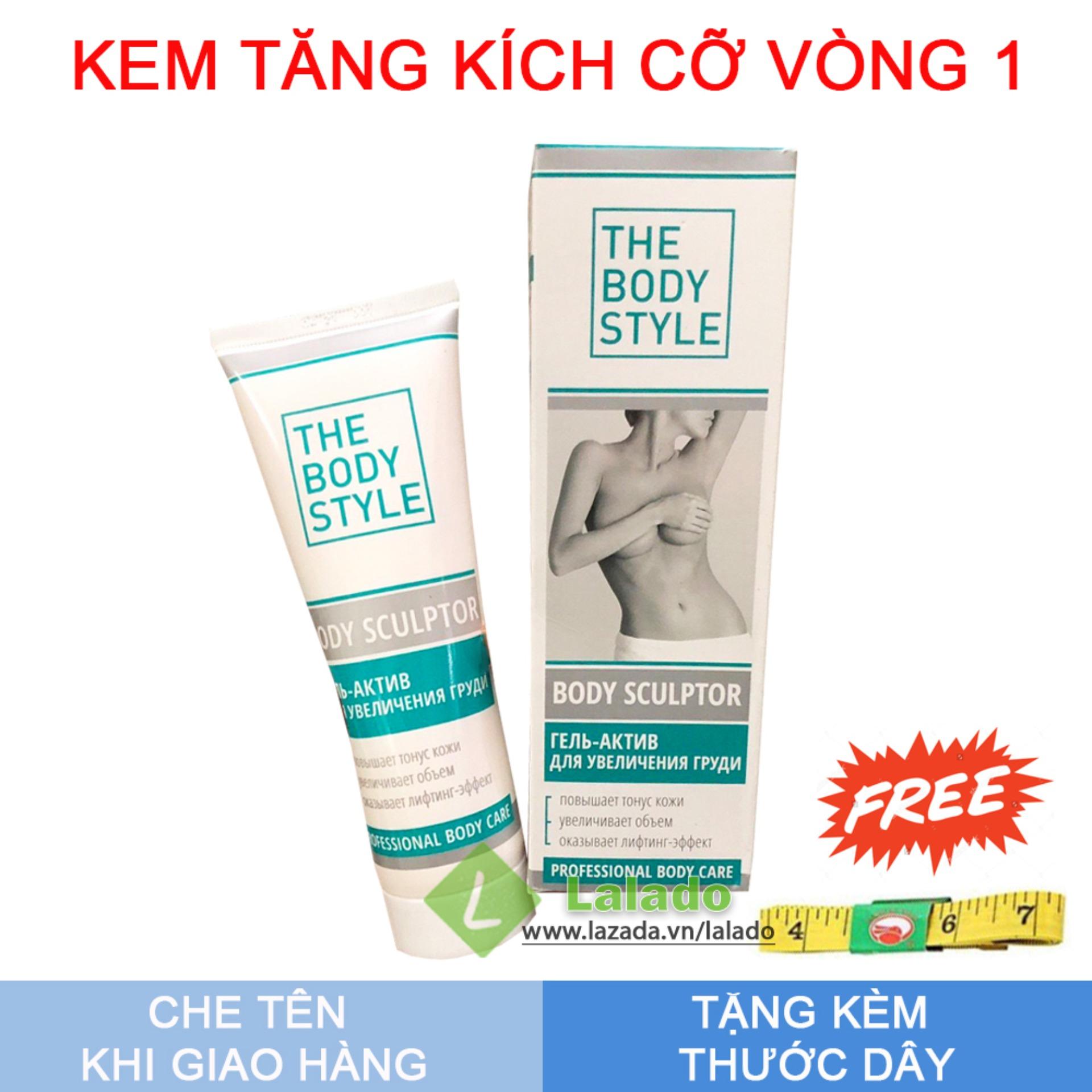 [HCM]Kem tăng kích cỡ vòng 1 The Body Style 125ml - Tặng kèm thước dây Che tên khi giao hàng
