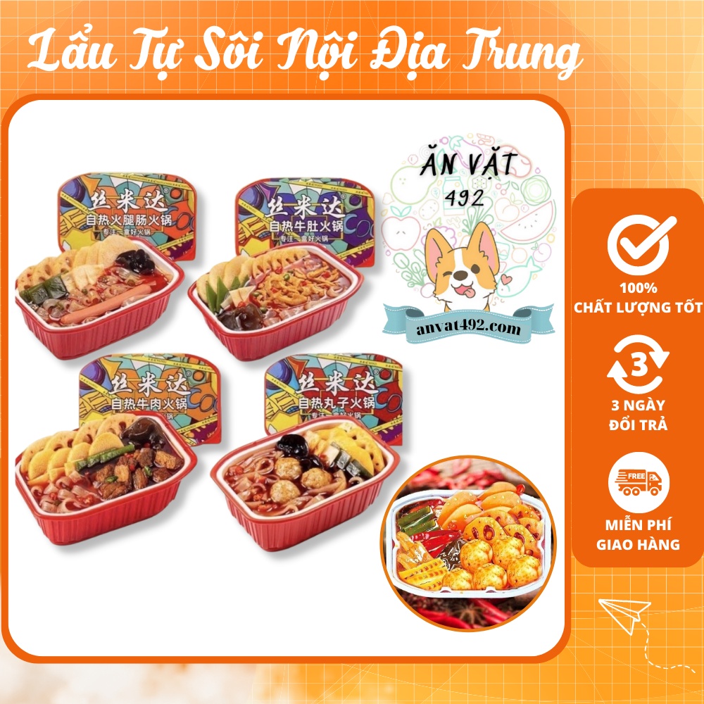 Lẩu tự sôi nội địa trung - ăn vặt 492