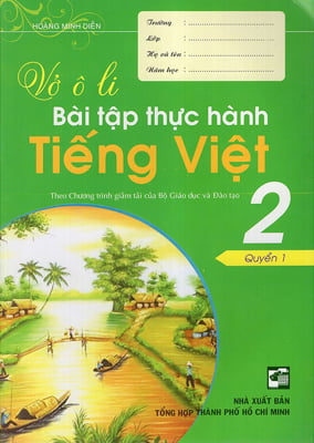 Fahasa - vở ô li bài tập thực hành tiếng việt 2
