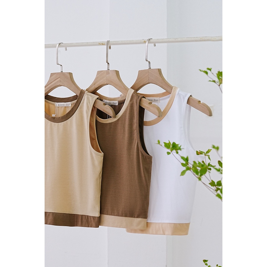 Áo croptop nữ ba lỗ vienne tran v61r22h052