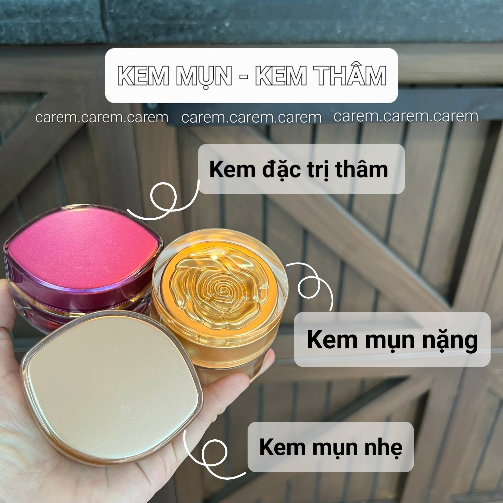 Kem mụn - thâm by caremcarem