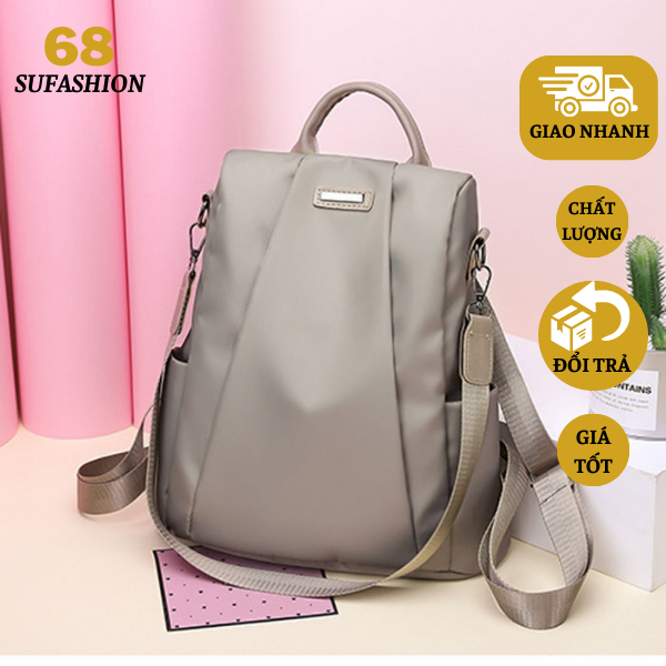 Balo Nữ Thời Trang, Balo Nữ Đi Học, Túi Xách Nữ Trẻ Trung, Năng Động, Chống Trộm, Chống Thấm Nước