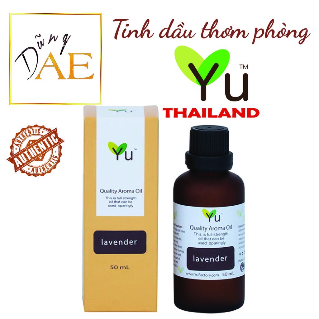 Tinh dầu thơm phòng yu thái lan chính hiệu - yu aroma oil 50ml