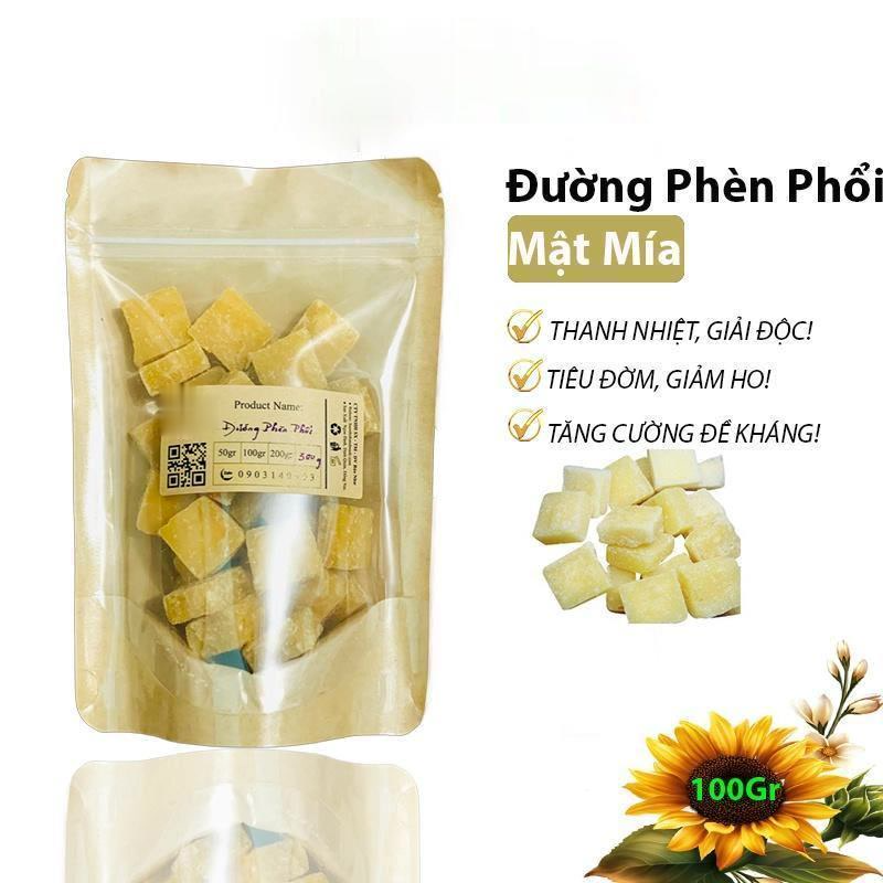 300gram đường phèn phổi mật mía pha trà