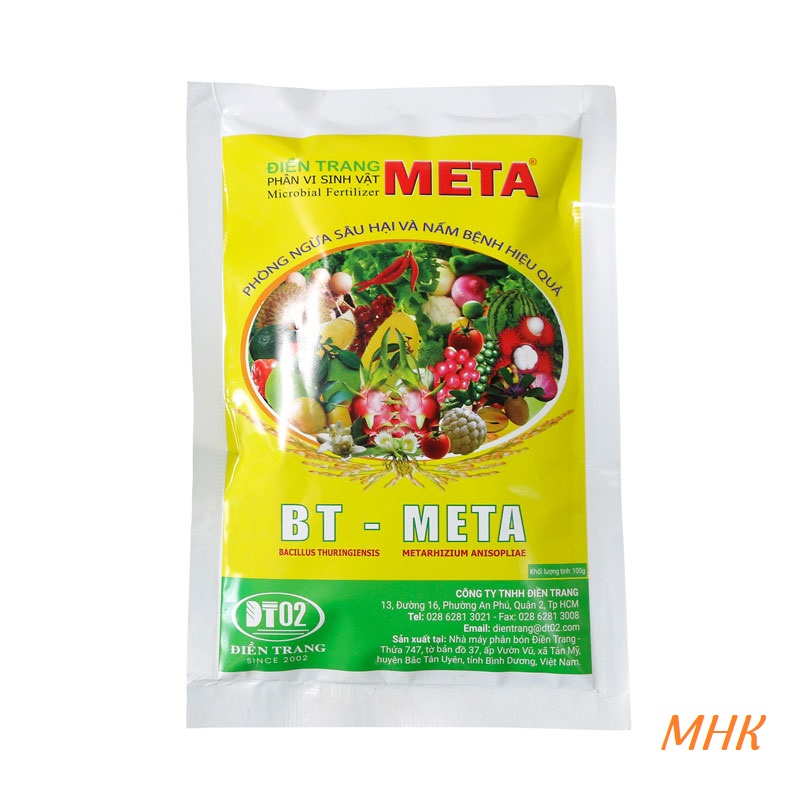 Vi sinh bt-meta điền trang gói 100gr !