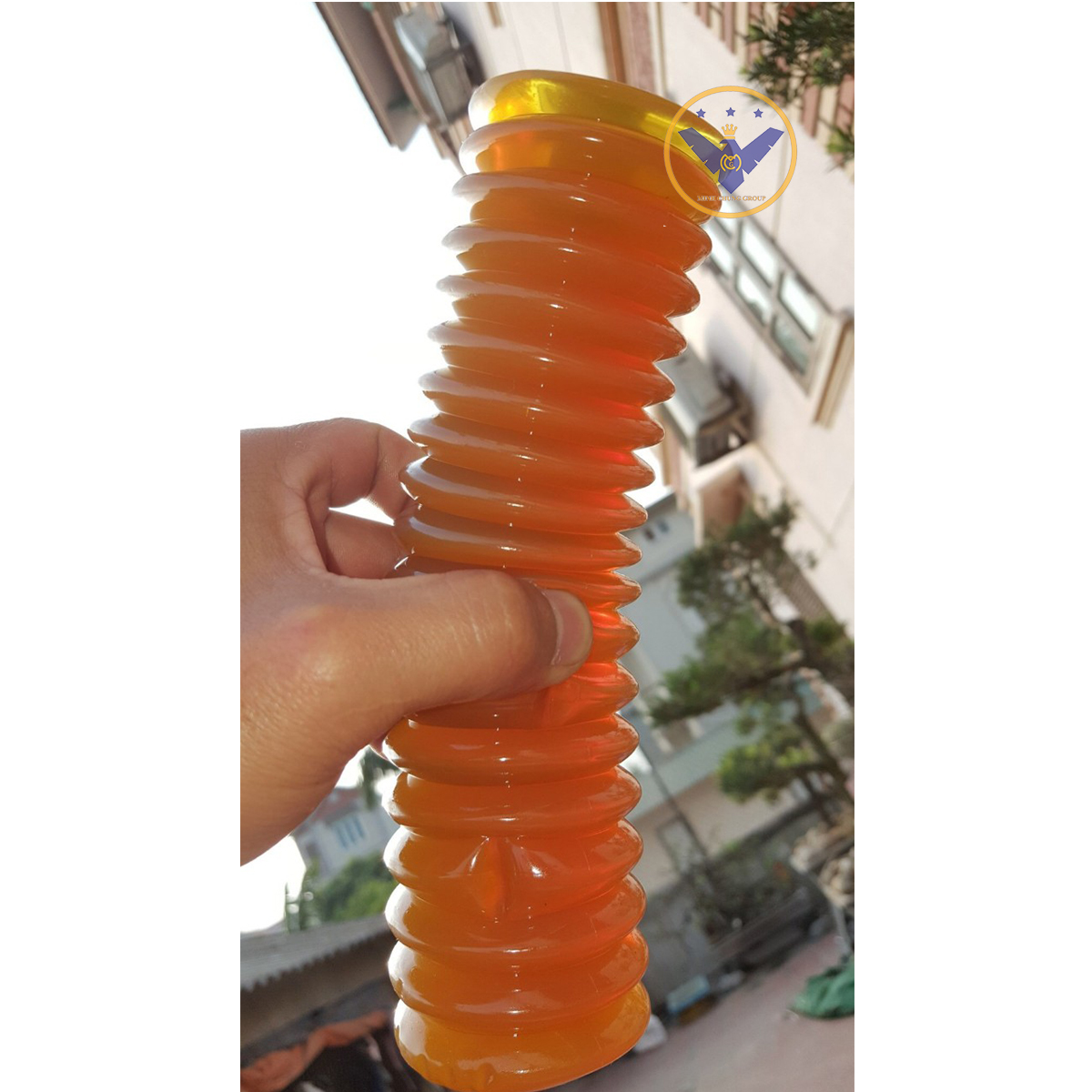 Mỡ sâu, mỡ bò bôi trơn chịu nhiệt dạng con sâu Grease Lithium Crystal NLGI3 - 400g