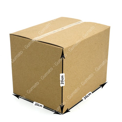 [HCM]Combo 20 thùng giấy P26 size 30x20x20 cm hộp carton gói hàng Everest