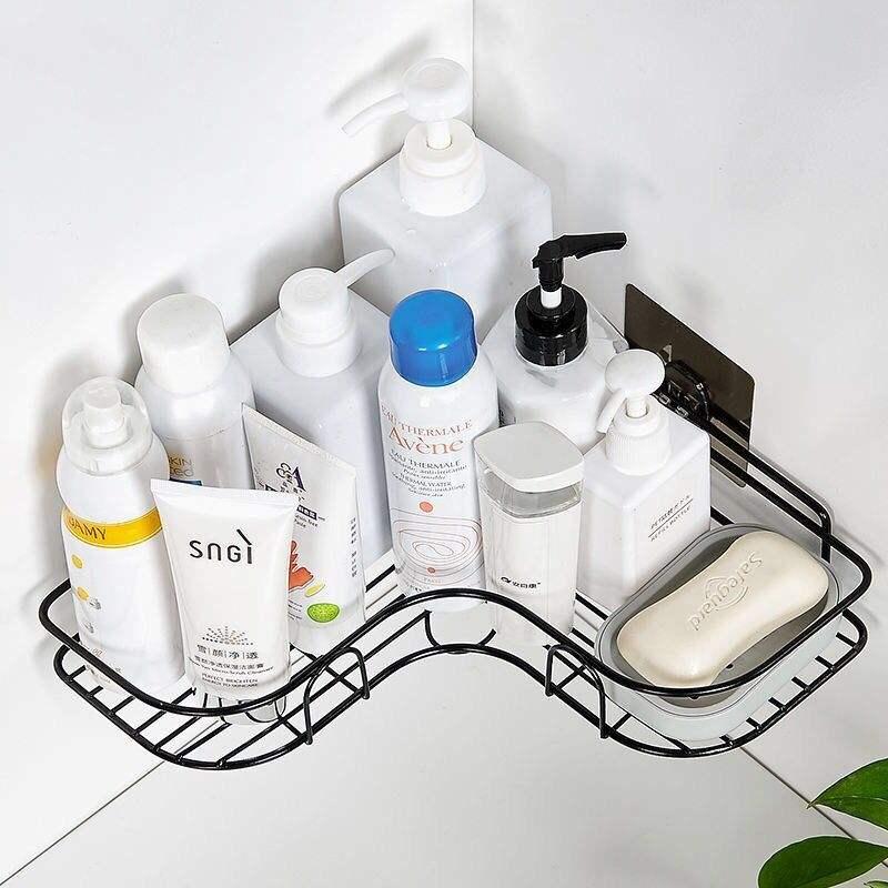 Kệ góc dán tường nhà tắm bằng sắt siêu chắc