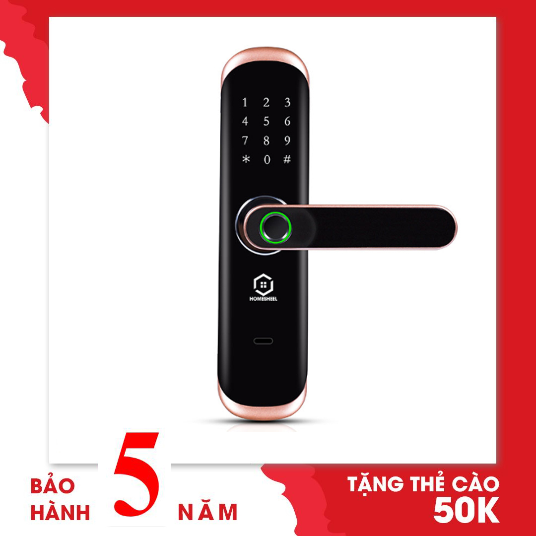 Khóa vân tay Smart Lockdoor Homesheel L1