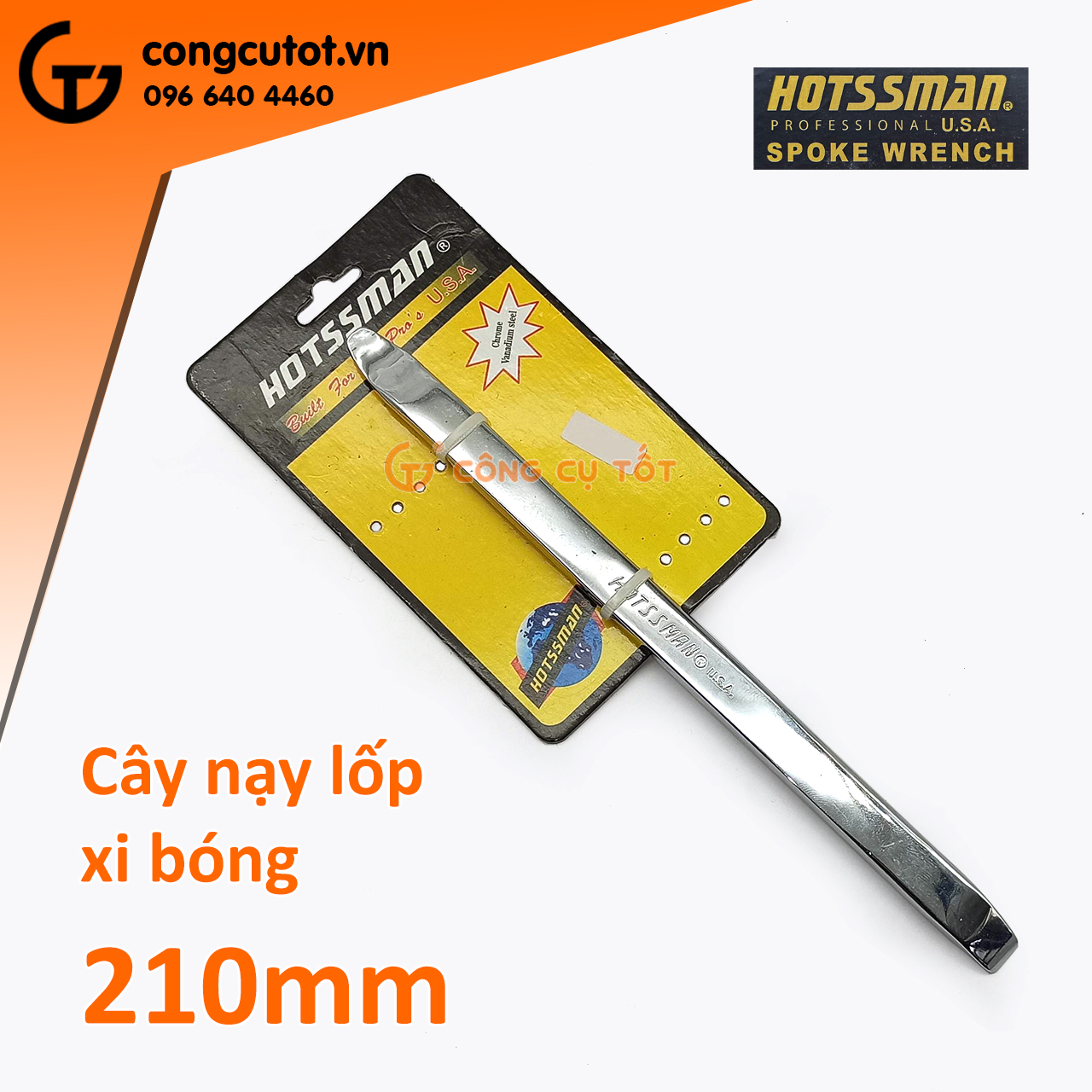 Nạy vỏ xe - móc lốp xe Hotssman Đài Loan 210mm