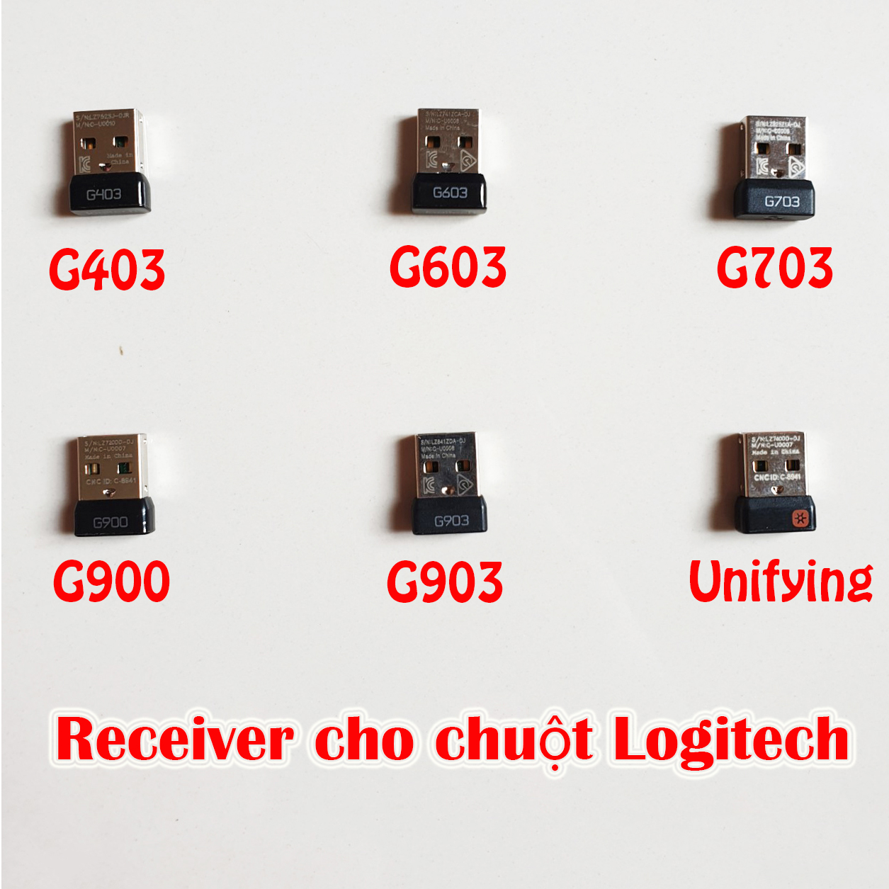 Đầu thu chuột không dây Logitech G403, G603, G703, G900, G903, G502 - Receiver chuột Logitech