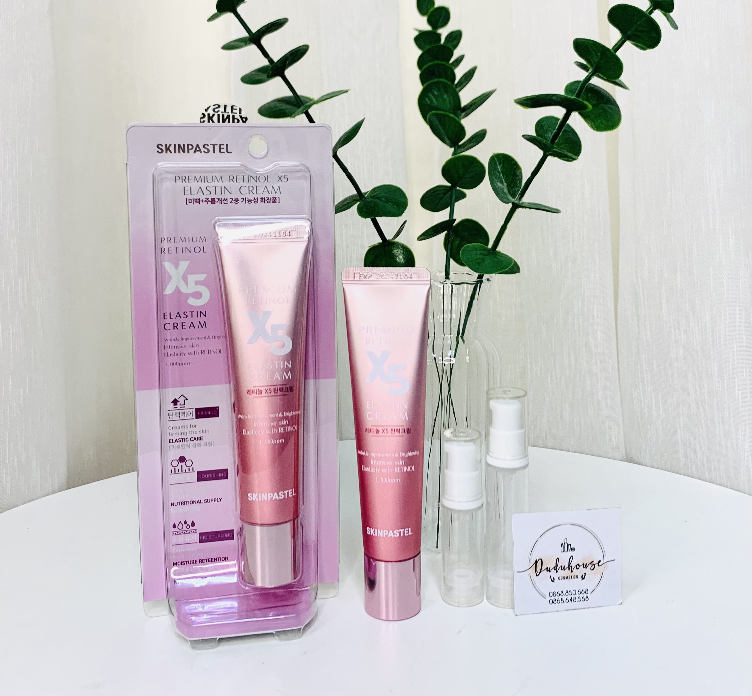 Kem trẻ hoá da Retinol X5 Elastin Cream 30ml
