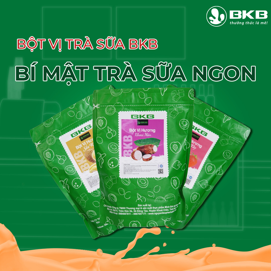 Bột vị pha trà sữa bkb 200g