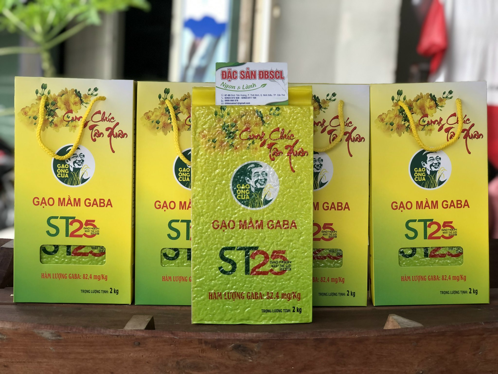Gạo mầm st25 gạo ông cua