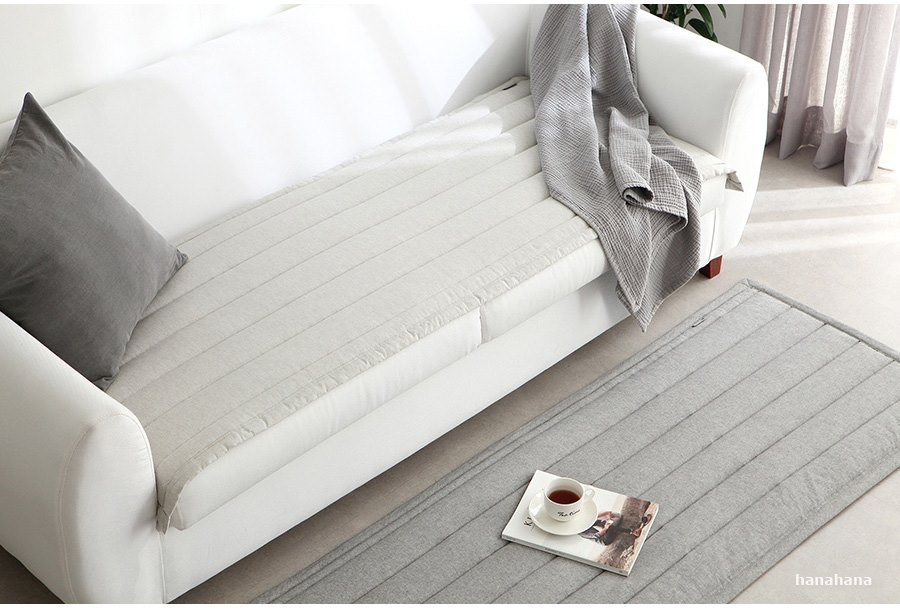 Tấm trải sofa đa năng hàn quốc cat & dog sofapad gray 180*65cm