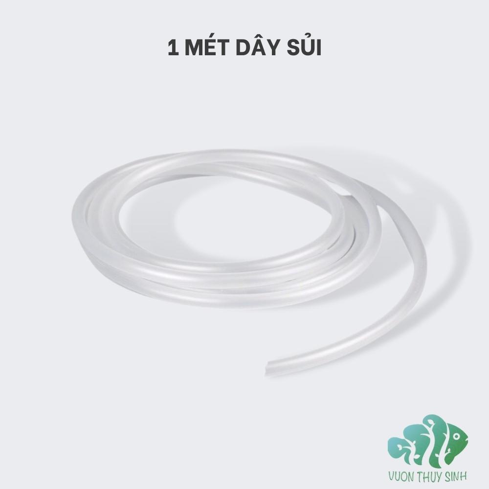 10m Dây sủi Oxi, CO2 4mm chống gập tốt độ bền cao cho bể cá