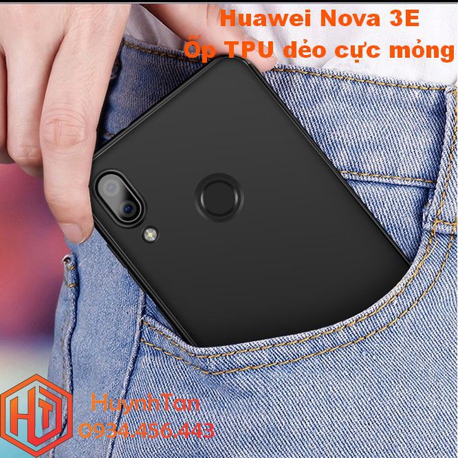 ỐP lưng Huawei Nova 3E dẻo tpu màu cực mỏng sản phẩm chất lượng cam kết hàng đúng với mô tả đảm bảo cng cấp mặt hàng đang được săn đón