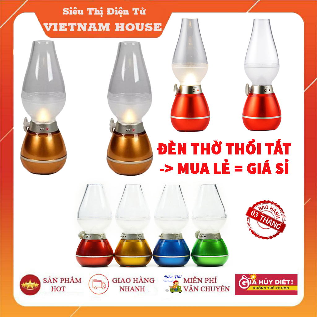  ĐANG SALE || Đèn Dầu Cảm Ứng Điện Tử LED Thổi Tắt - Đèn Thờ Cảm Ứng Đèn Bàn Thờ Sạc Điện Đèn Thờ Không Khói Đèn Thờ Trưng Tết 