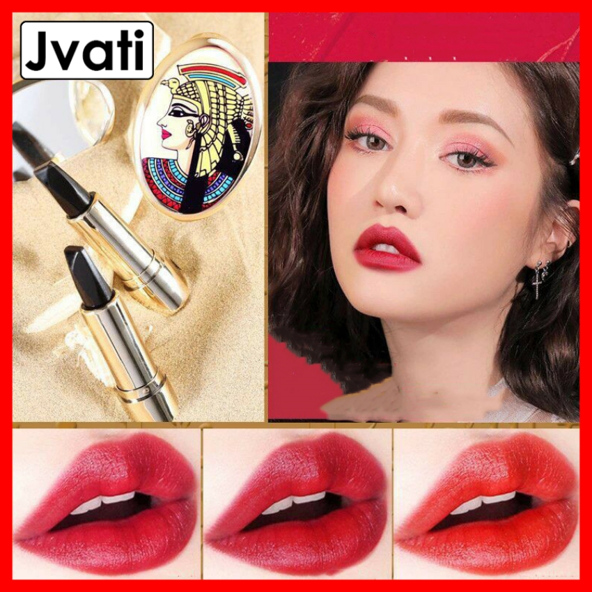 [YÊU THÍCH] Son Thỏi 3 Màu Có Gương Nữ Hoàng Ai Cập AG&AG, SANG, SỊN, MỊN, CÁ TÍNH,THỜI THƯỢNG,ĐẲNG CẤP CAO - Jvati