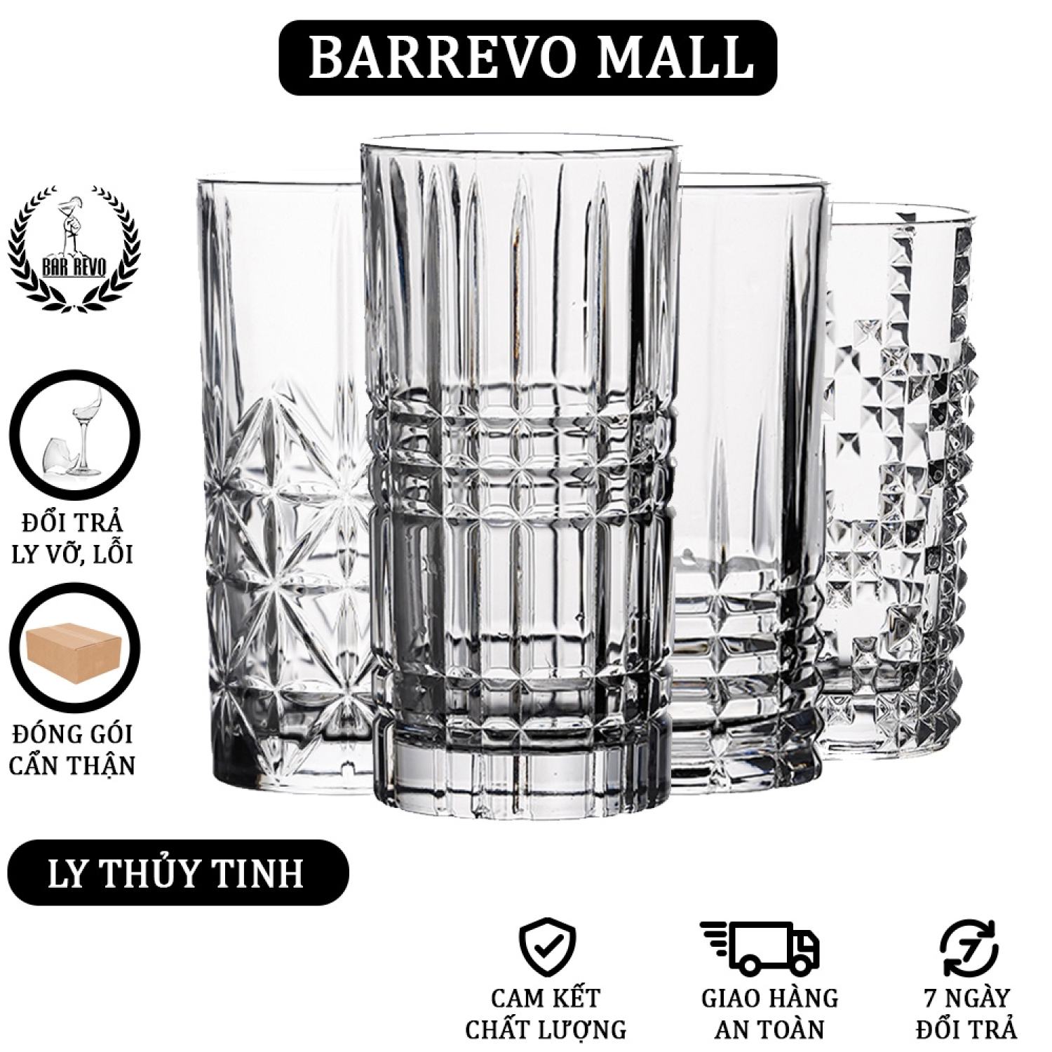 Highball Longdrink - Ly Thủy Tinh