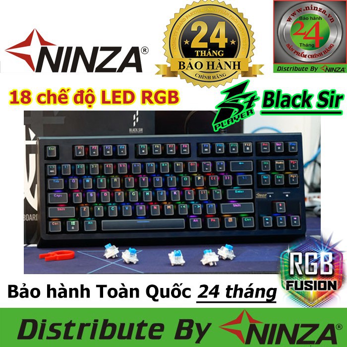 Bàn phím cơ 1stPlayer Lite K7 RGB blue swicht