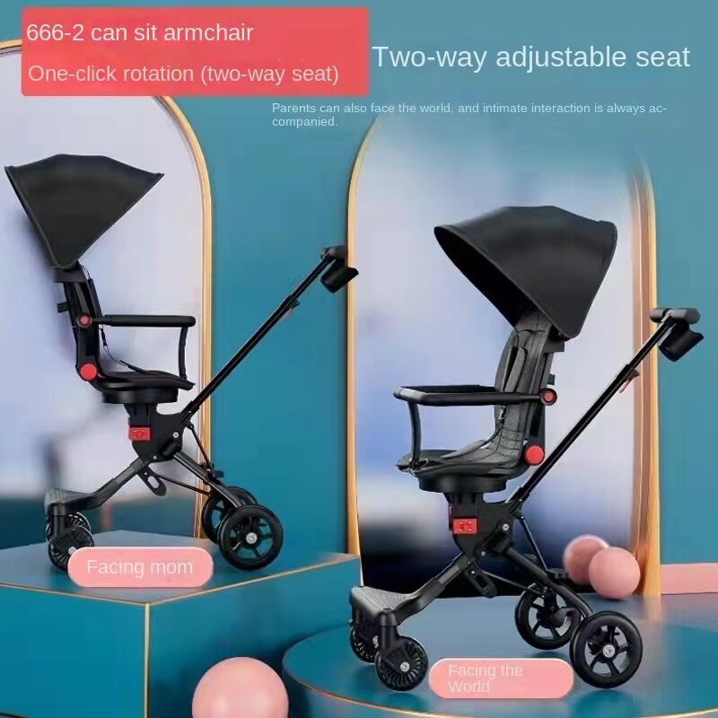 Xe đẩy đồ dùng tập đi cho bé có thể ngồi có thể nằm có thể gấp gọn nhẹ thuận tiện khi đi ra ngoài