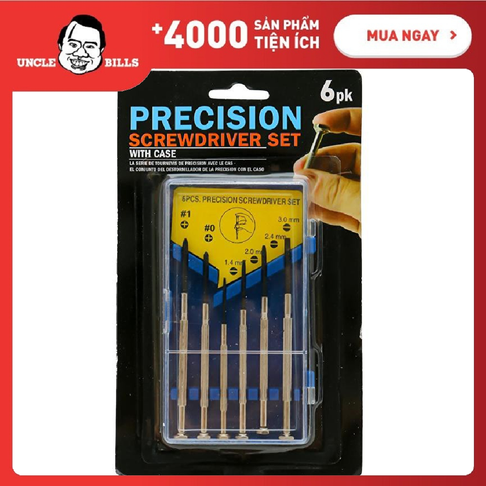 Bộ khóa vít chính xác 6 cái ubl ht0010