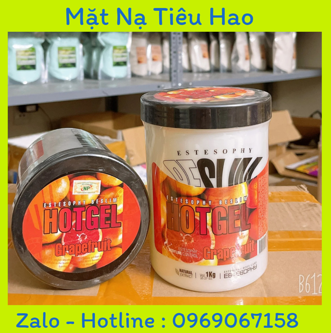 Gel nóng Kem tan mỡ ES gấp đôi tác dụng giảm béo Slimming Hot Gel hũ 1kg