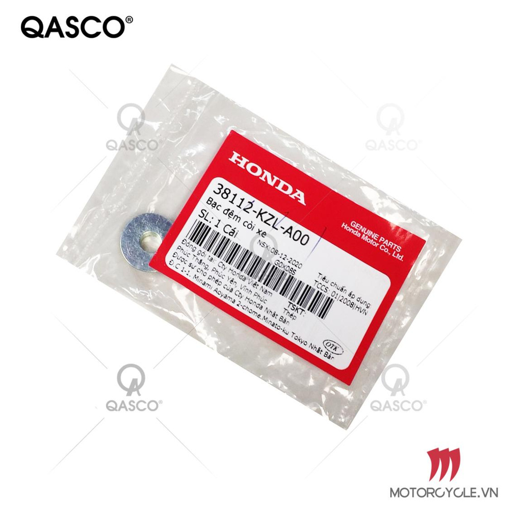 Bạc đệm còi xe honda vision 2021 qasco