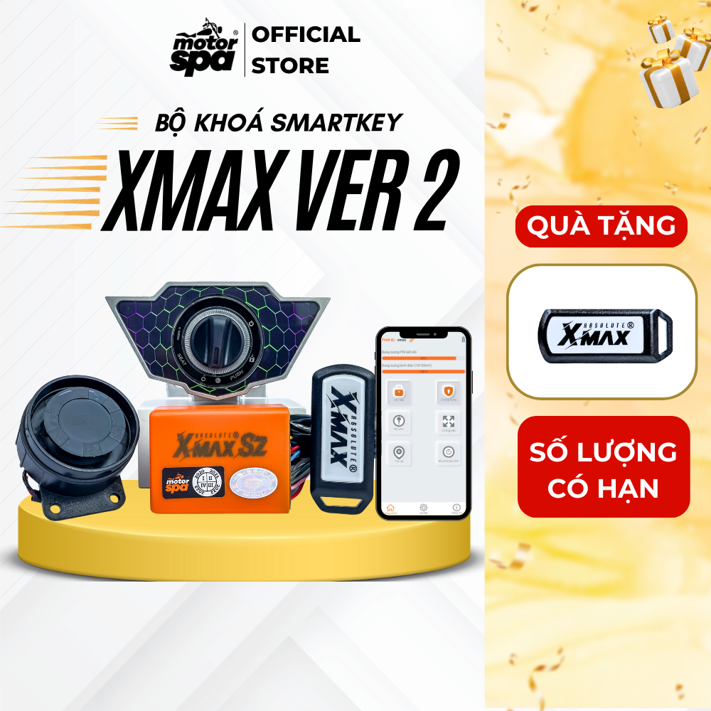 Smartkey Xmax 5.0 Ver.2 dành cho Satria, Raider, Sonic