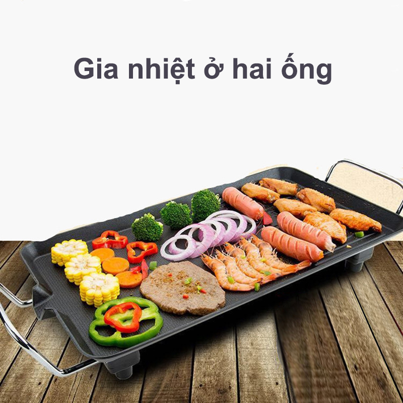 BBQ phù hợp 4-6 người, Bảo hành 3 tháng,bếp nướng điện,lò nướng điện,bep nuong dien,bếp nướng,bếp điện,bếp,bếp nướng điện không khói,lo nuong dien da nang
