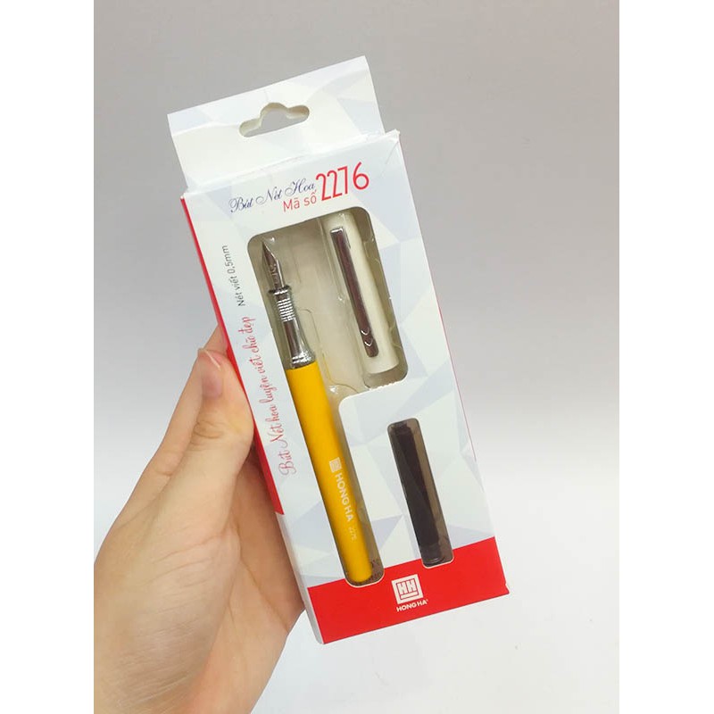 Bút máy nét hoa hồng hà tiny 2276