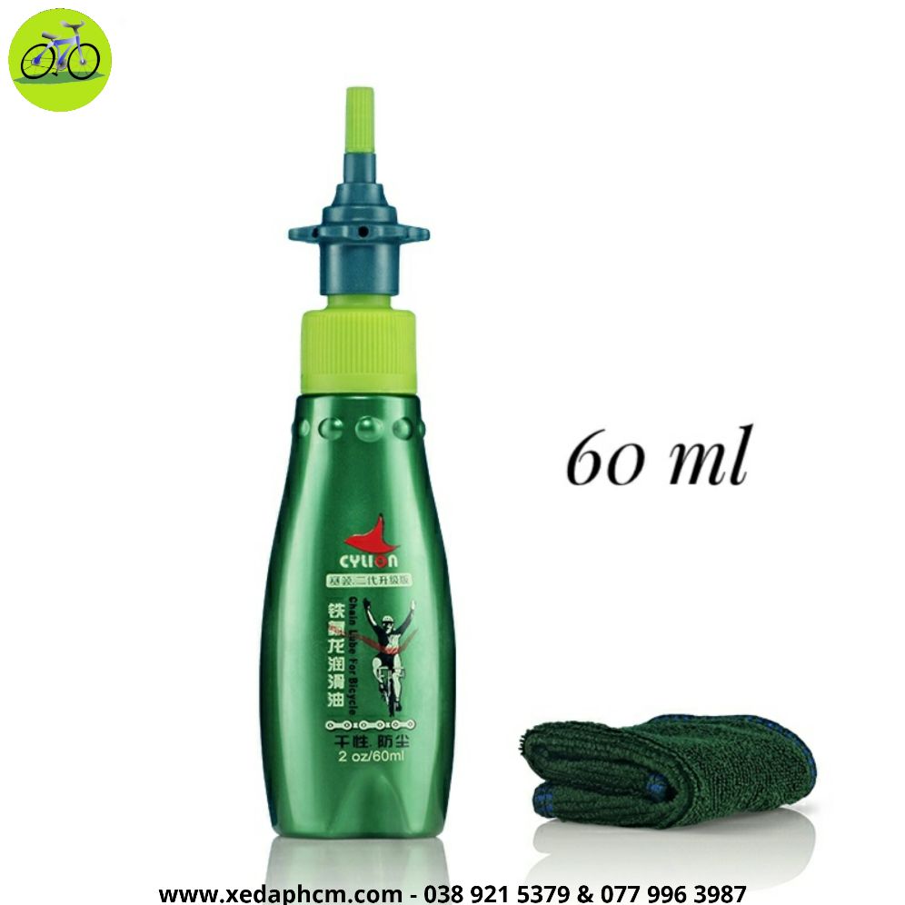 [HCM]Dầu tra sên xích xe đạp xe máy bôi trơn bộ phận chuyển động Cylion Super 60ml