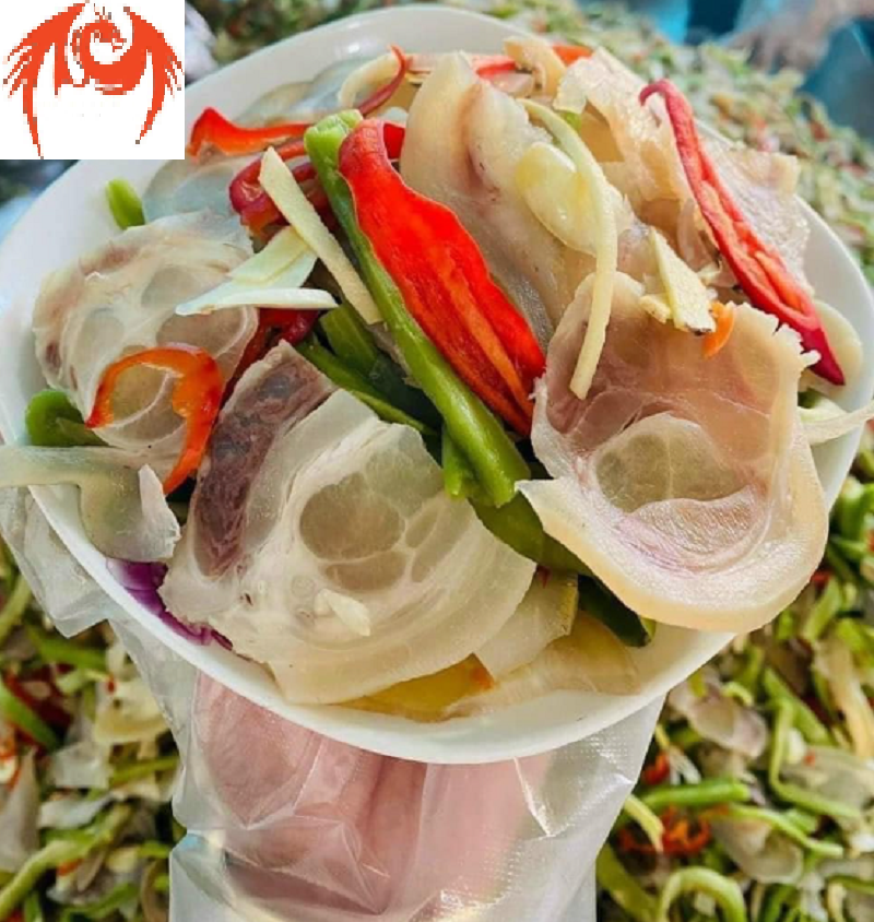 Gân bò muối ngâm rau tiến tiến vua chua ngọt - tú sương foods