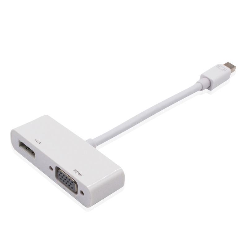 Cáp chuyển mini dp to hdmi, từ Macbook, Surface cổng sang HDMI + VGA