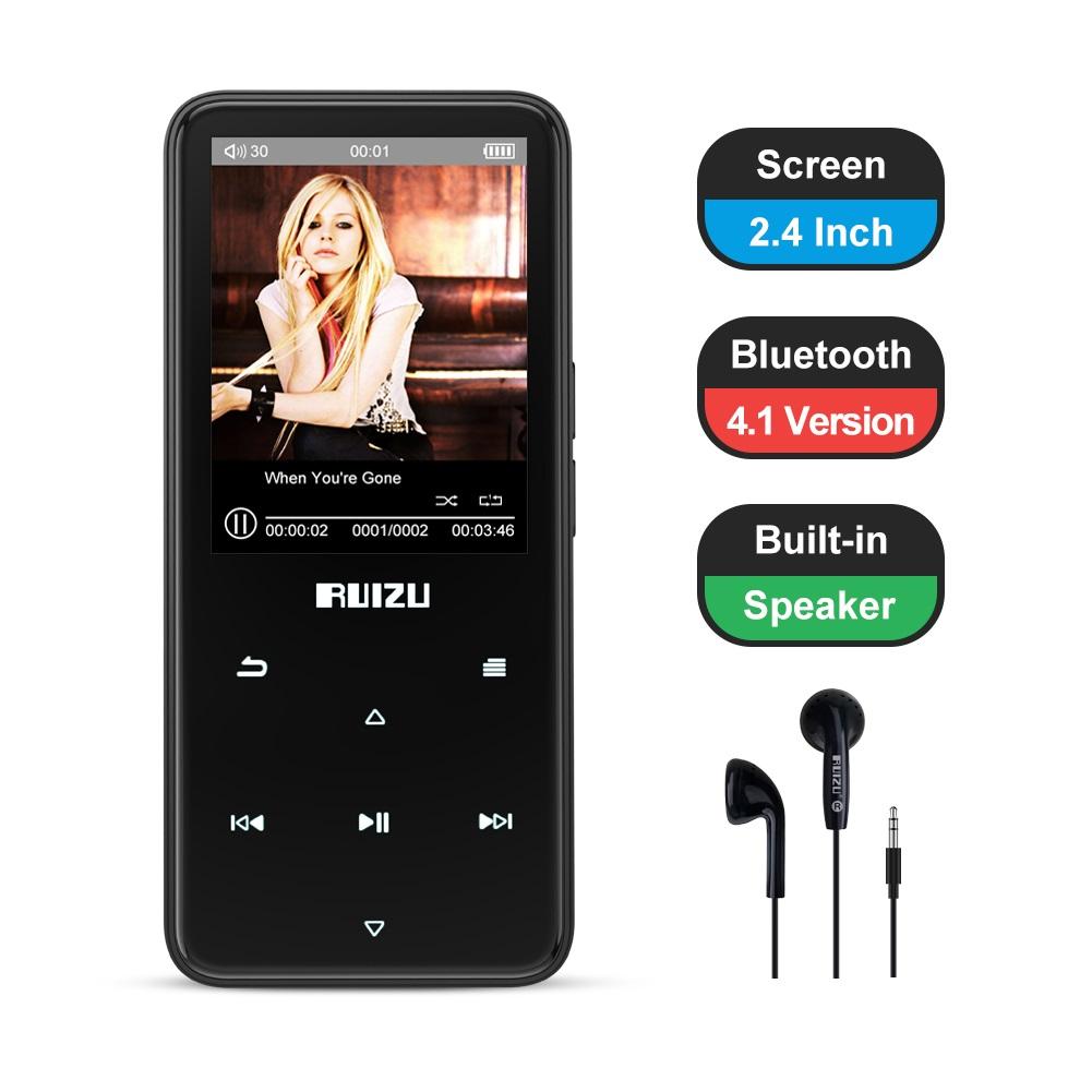 Máy nghe nhạc lossless bluetooth 4.1 ruizu d10 - máy nghe nhạc bluetooth ruizu d10 - hifi music player ruizu d10 - bộ nhớ trong 8g hỗ trợ thẻ nhớ lên đến 128g