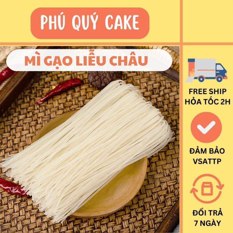 Mì Gạo Liễu Châu Sợi Mì Dẻo Dai, Thơm Ngon, Không Chất Bảo Quản, Cả Nhà Cùng Thích