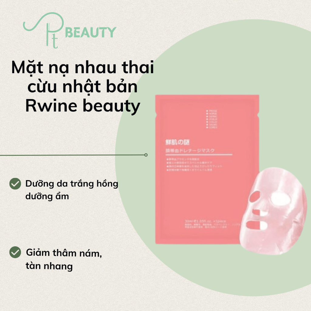 Mặt nạ nhau thai cuống rốn Rwine Beauty