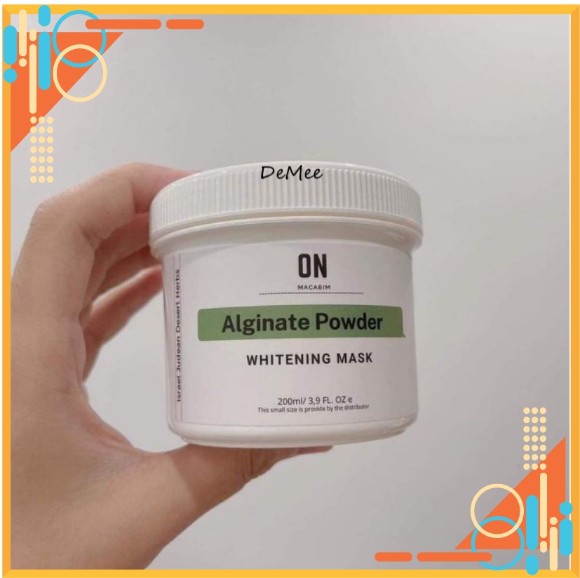 Mặt Nạ Dẻo Trắng Da, Căng Bóng Onmacabim Alginate Mask